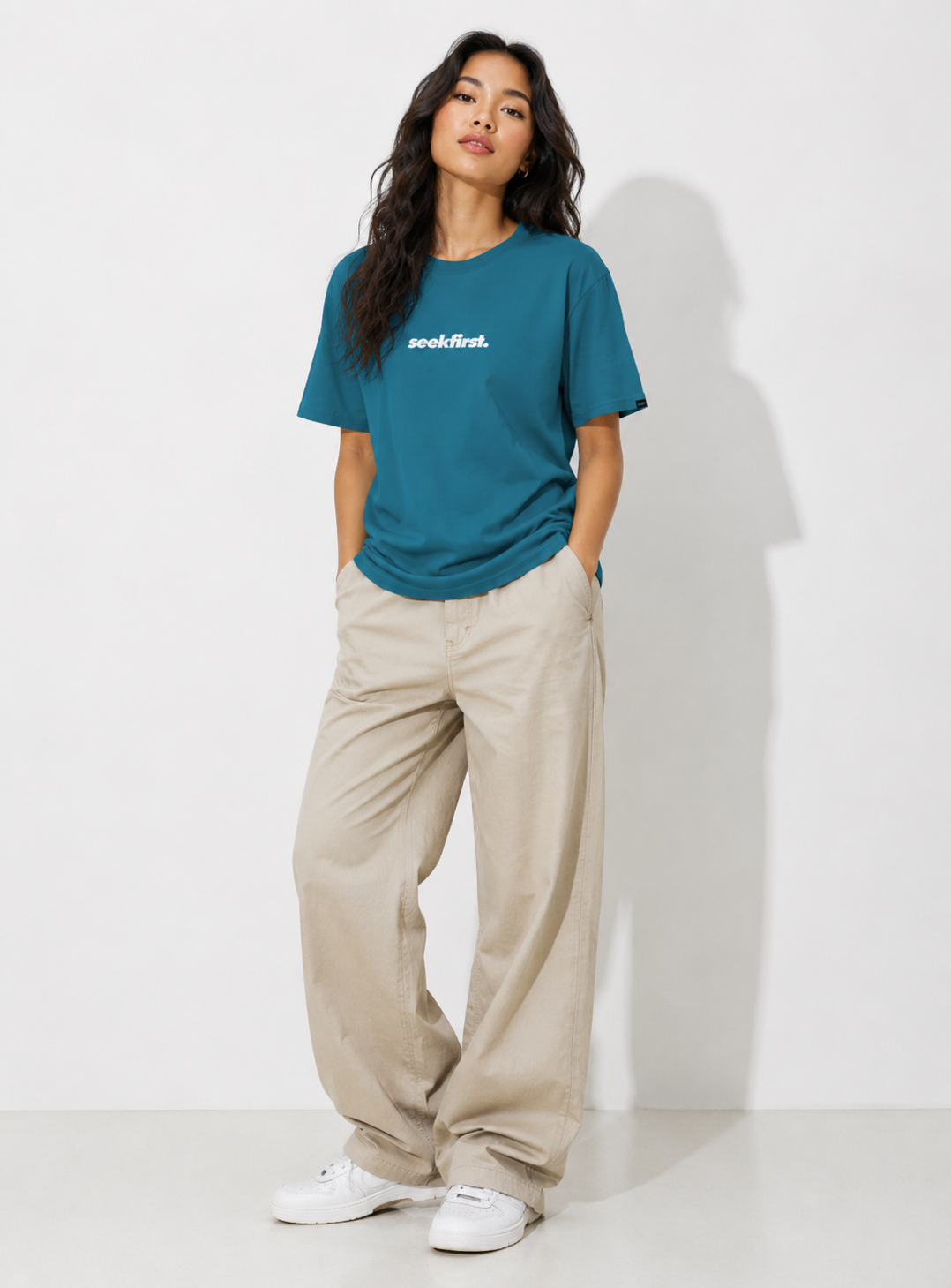 SF-CORE DAILY TEE (OCEAN BLUE)