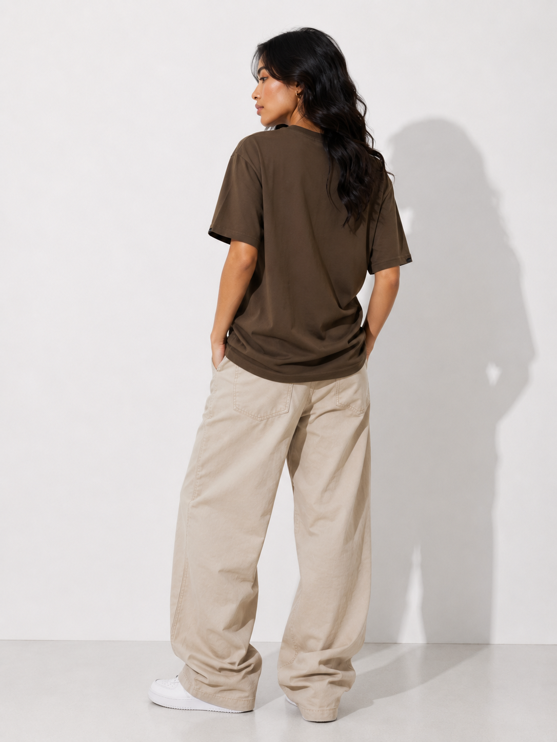 SF-CORE DAILY TEE (BROWN)